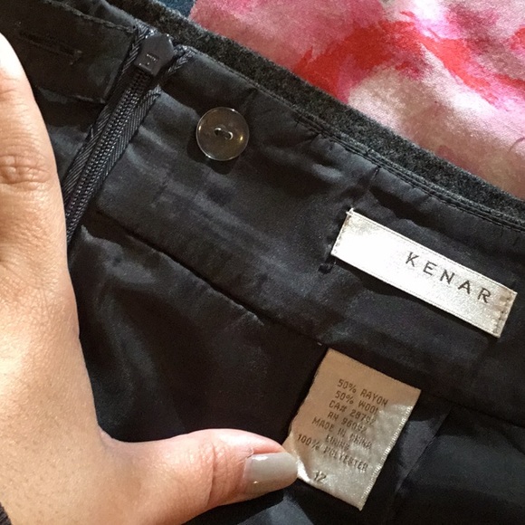 KENAR Gray Wool Mini - Picture 4 of 6